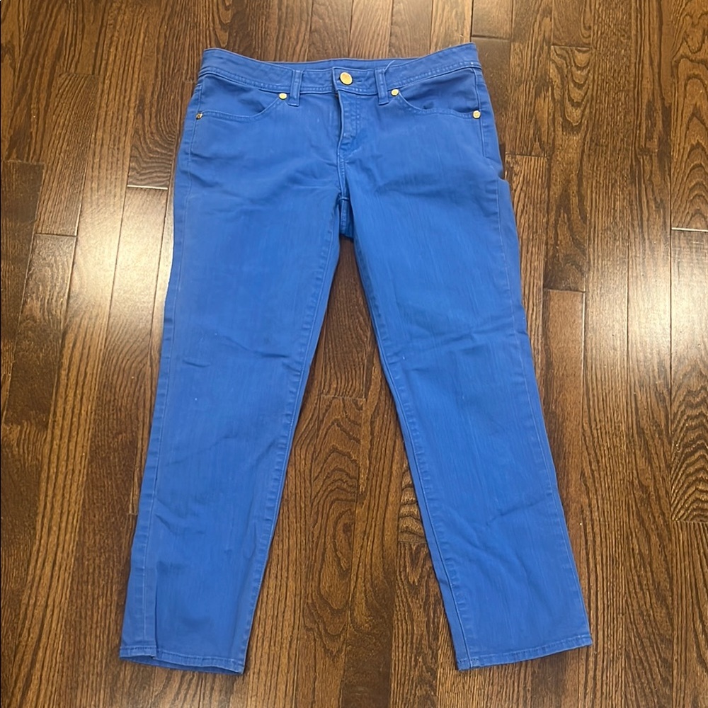 Tory Burch Bright Blue Jeans